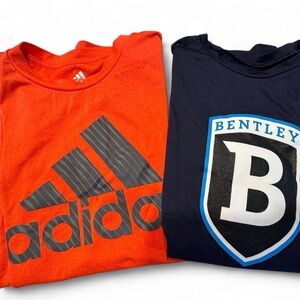 Youth Adidas L Tee + Under Armour YLG Bentley T-Shirt Bundle EUC